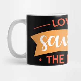 love saves the day Mug